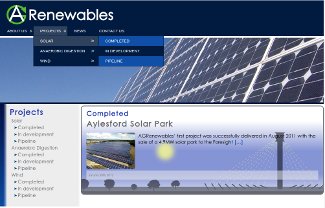 AGRenewables website screenshot