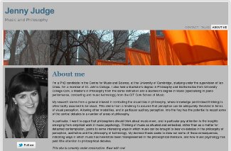 Jenny Judge website screenshot